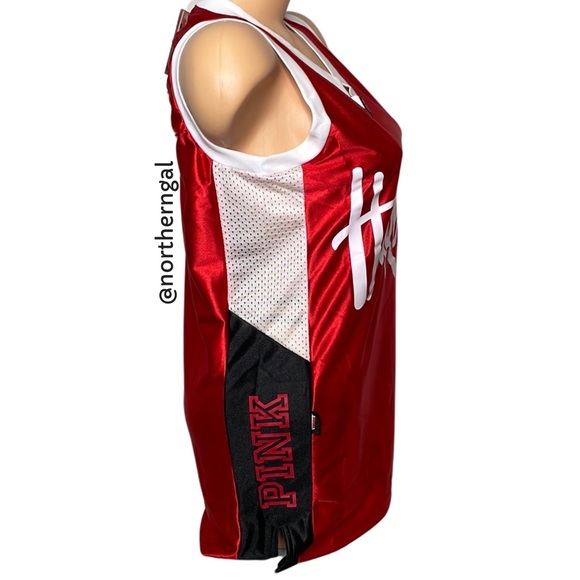 Victoria’s Secret PINK University Of Nebraska Oversized Basketball Jersey - Picture 5 of 8